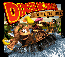 Donkey Kong Country 3 - Dixie Kong's Double Trouble! (Europe) (En,Fr,De) Title Screen